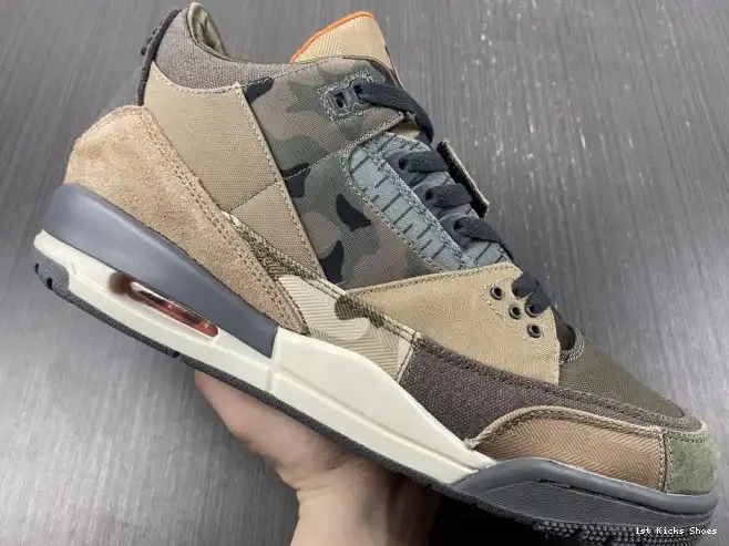 1st Kicks Shoes Retro DO1830-200 Jordan Patchwork Air Camo 3 0604